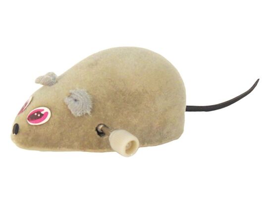 Zabawka mysz nakręcana 11 cm K040