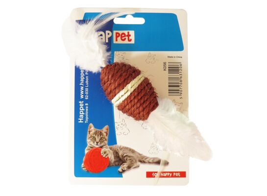 Palemka sizal 6 cm brązowa K056