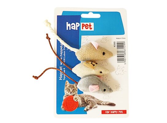 Myszki 5 cm, zestaw 3 sztuki K065