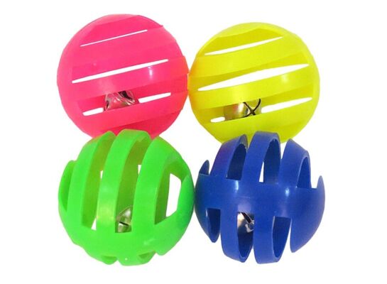 Plastikowe piłeczki 4cm, 4 sztuki K011