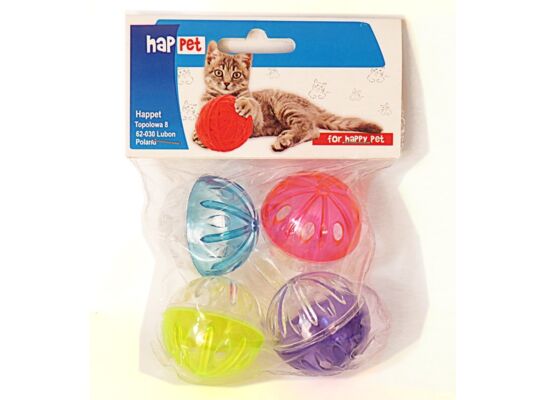 Piłki z dzwonkiem 4 cm, 4 sztuki K068