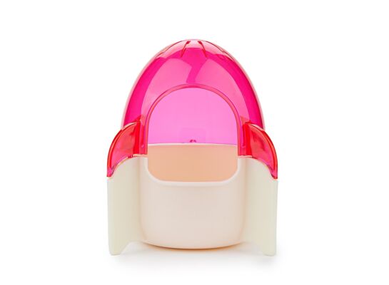 Domek dla chomika rakieta różowa