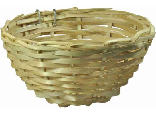 Gniazdko dla ptaków plecione S