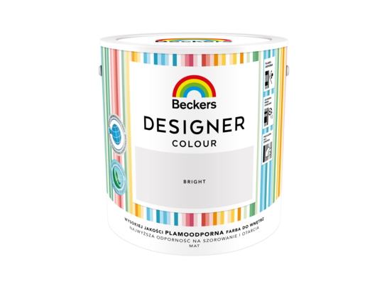 Farba lateksowa Beckers Designer Colour Bright 2,5 l