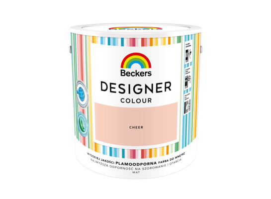 Farba lateksowa Beckers Designer Colour Cheer 2,5 l