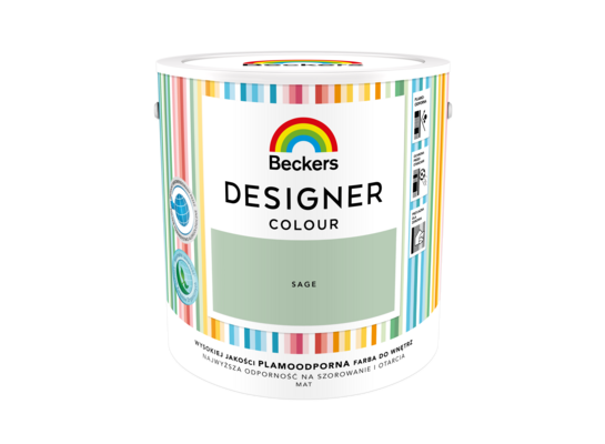 Farba lateksowa Beckers Designer Colour Sage 2,5 l