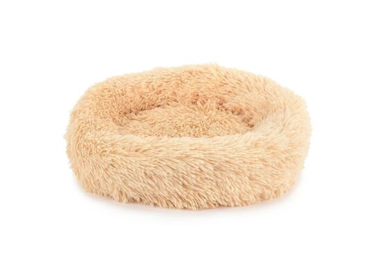 Pluszowe legowisko beżowe XS 40 cm