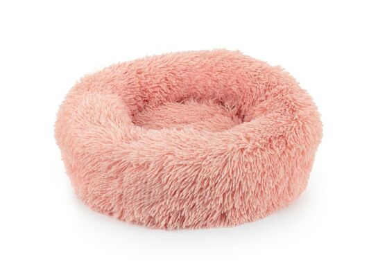 Pluszowe legowisko różowe S 50 cm