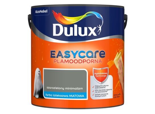 Farba lateksowa EasyCare Plamoodporna Szarozielony Minimalizm 2,5 l Dulux