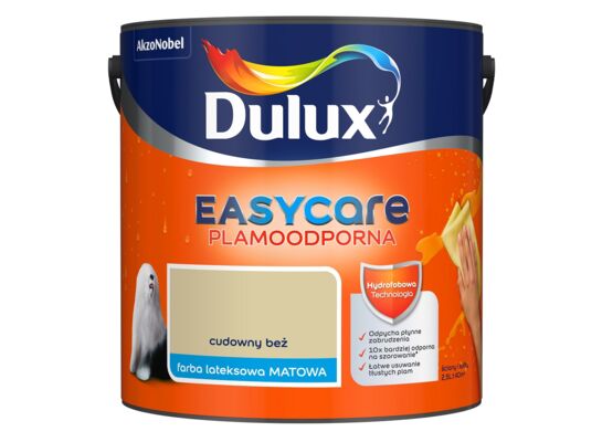 Farba lateksowa EasyCare Plamoodporna Cudowny Beż 2,5 l Dulux