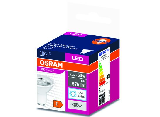 Żarówka LED 6,5 W/865 230 V GU10 OSRAM
