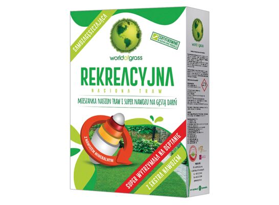 Mieszanka traw Rekreacyjna 1 kg