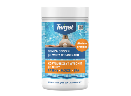 Preparat Ph- obniża odczyn Ph wody w basenach 1 kg Target