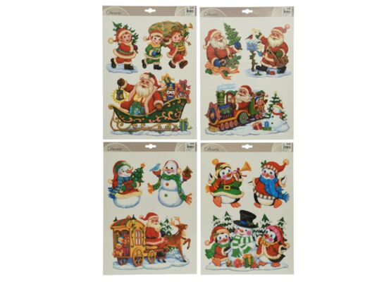 Dekoracje okienne PVC mix 4 rodzajów