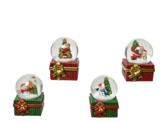 Kula śnieżna 6,5 cm mix 4 rodzajów