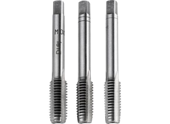 Gwintownik M 10 komplet 3 sztuki Drel