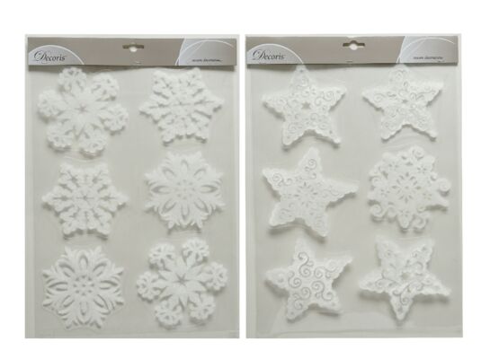 Dekoracje okienne PVC mix 2 rodzajów