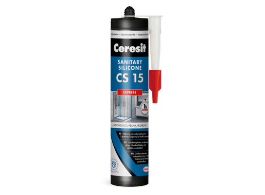 Silikon sanitarny Express CS15 bezbarwny Ceresit