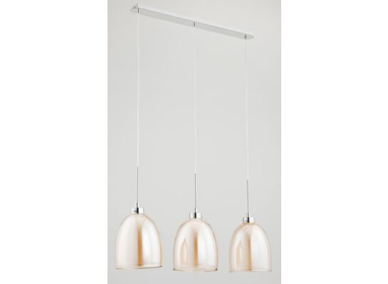 Lampa wisząca Ronda E27 3 x 60 W żółty