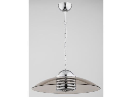 Lampa wisząca Astoria E27 1 x 60 W czarny, transparentny