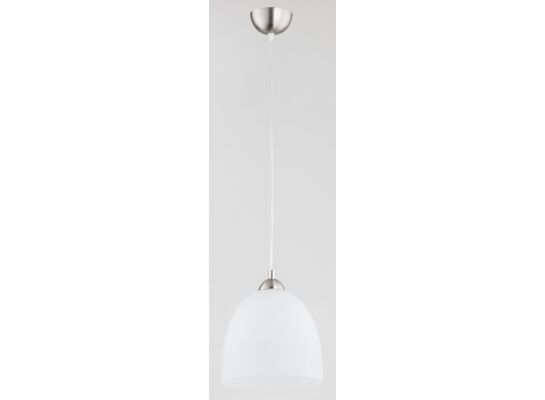 Lampa wisząca Dolomit E27 1 x 60 W biały, srebrny