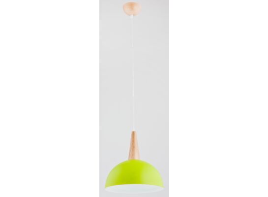 Lampa wisząca Zielona E27 1 x 60 W zielony, biały