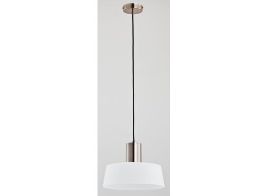 Lampa wisząca Lux E27 1 x 60 W czarny, chrom