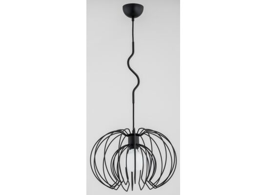 Lampa wisząca Kiwi E27 1 x 60 W czarny