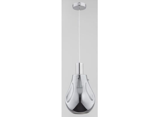 Lampa wisząca Tomber E27 1 x 60 W grafitowy, chrom