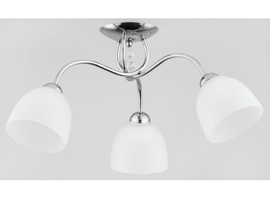 Lampa sufitowa Amarillo E27 3 x 60 W biały, chrom