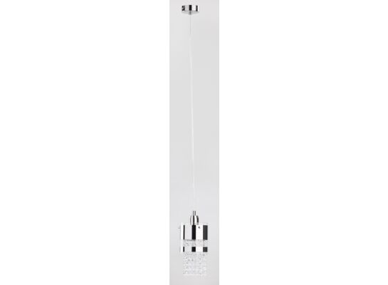 Lampa wisząca Bruno E27 1 x 60 W grafitowy, chrom