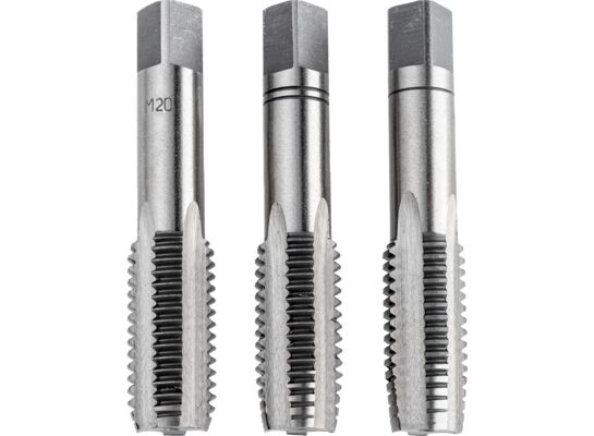 Gwintowniki M20 zestaw 3 sztuki Drel
