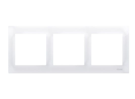 Ramka potrójna biała Simon 54 Premium