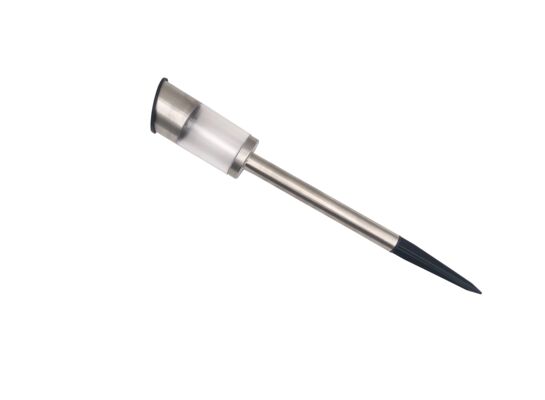 Zestaw lamp solarnych 30 cm inox 6 sztuk