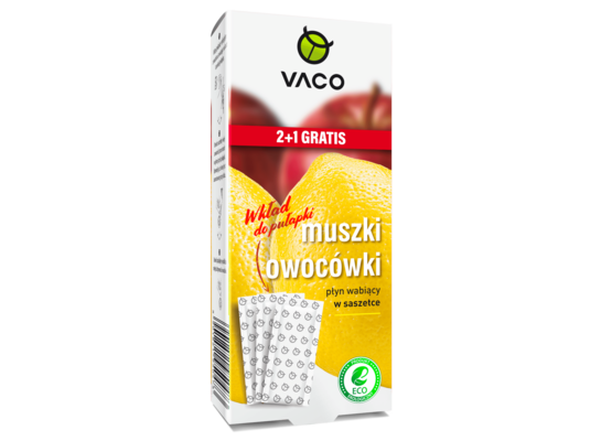Wkład – Płyn do pułapki na muszki owocówki ECO 3 sztuki
