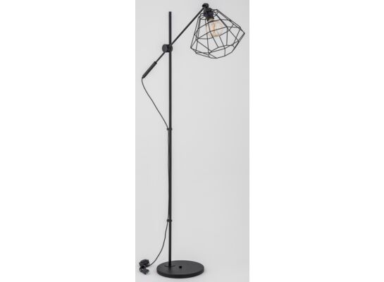 Lampa podłogowa Boogie E27 1 x 60 W czarny