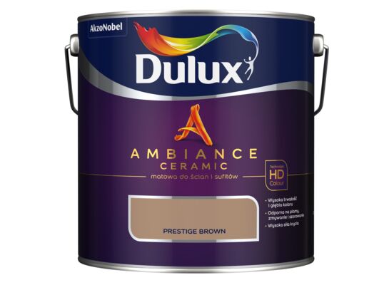 Farba ceramiczna AMBIANCE CERAMIC Prestige Brown 2,5 l Dulux