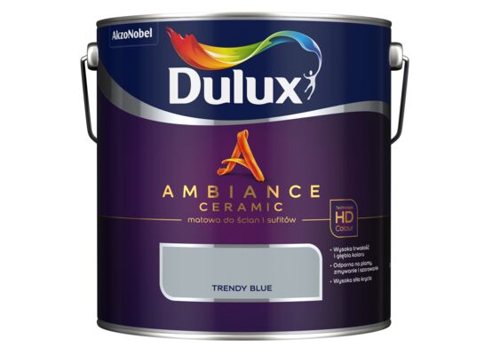 Farba ceramiczna AMBIANCE CERAMIC Trendy Blue 2,5 l Dulux