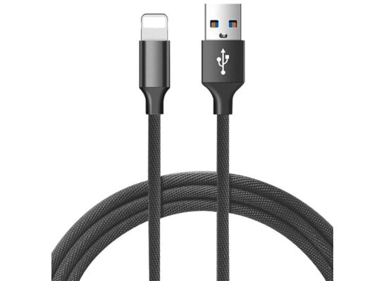 Kabel USB - Lightning szary 1,5 m VA0005 VAYOX