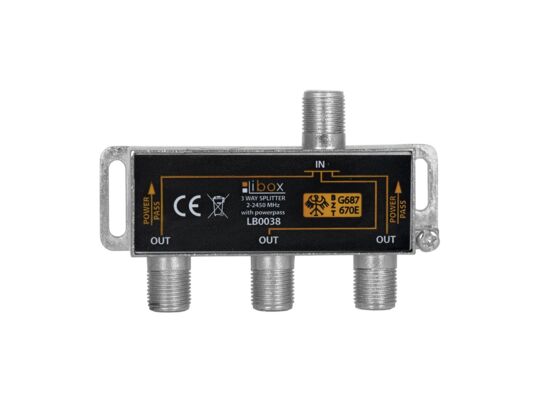 Rozgałęźnik spliter F-3W*