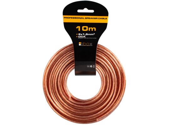 Kabel głośnikowy CCA 2 x 1,5 mm LB0008-10 Libox 10 m