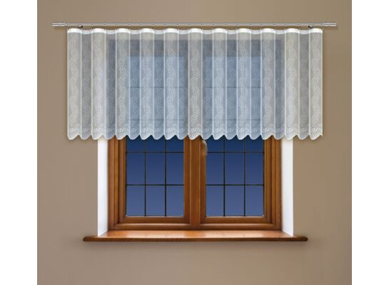 Firanka gotowa żakardowa 140 x 300 cm biała