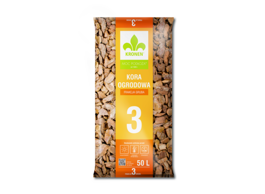 Kora ogrodowa frakcja 3 gruba 40-60 mm 50 l