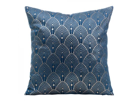 Poszewka dekoracyjna D91 AGNES 40 x 40 cm granatowa