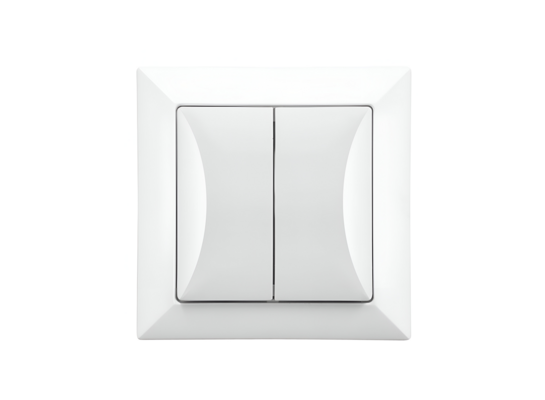 Włącznik świecznikowy biały POLA