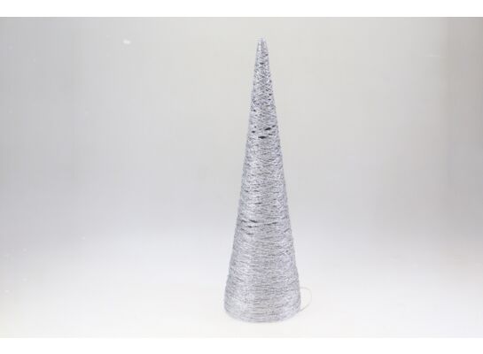 Ozdoba bożonarodzeniowa Choinka LED 77 cm srebrny