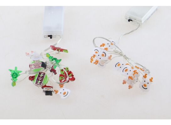 Dekoracja 10 LED mix kształtów