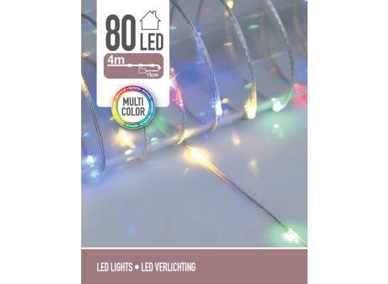Łańcuch świetlny 80 LED 395 cm multikolor