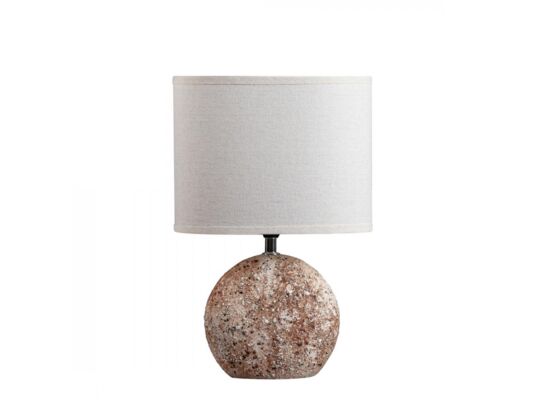 Lampa stołowa GASPAR 1, 25 x 16 x 39 cm kremowo-jasnobrązowa