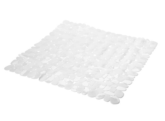 Mata łazienkowa PEBBLE 53 x 53 cm biały